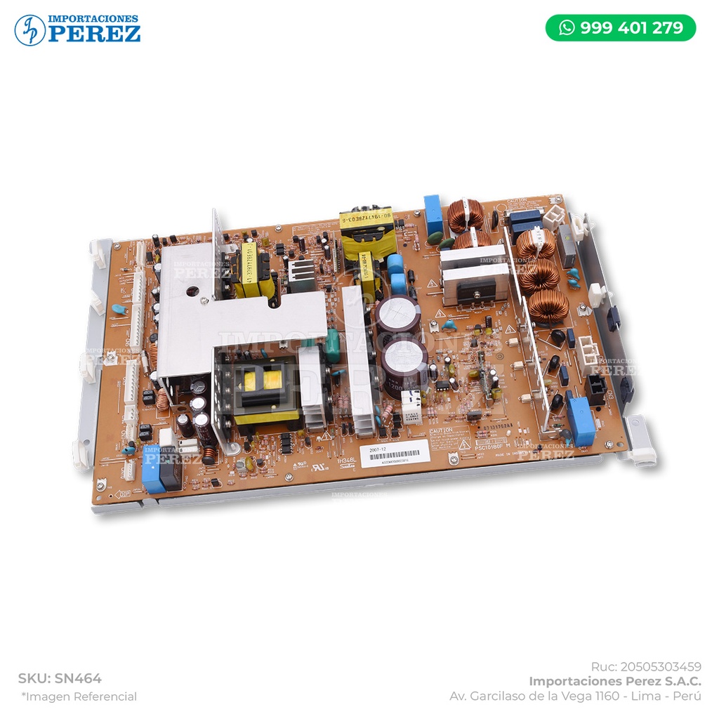 Fuente Poder 110v (POWER SUPPLY) - SEMI-NUEVO [Original - Konica Minolta]