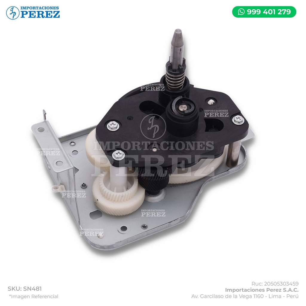 Bloque SIN MOTOR (BRACKET: DRIVE: DRUM: ASS'Y) - SEMI-NUEVO [Original - Ricoh]