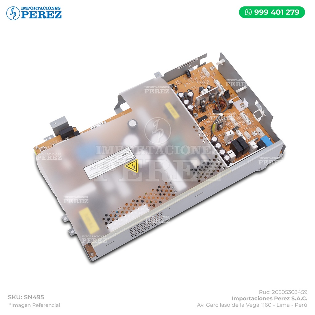 Fuente Poder 110v (POWER SUPPLY ASSY /100V) con dódigo A5AYM4001 ***consultar código de tarjeta y solicitar serie de la fotocopiadora debe empezar A5AY*** - SEMI-NUEVO [Original - Konica Minolta]
