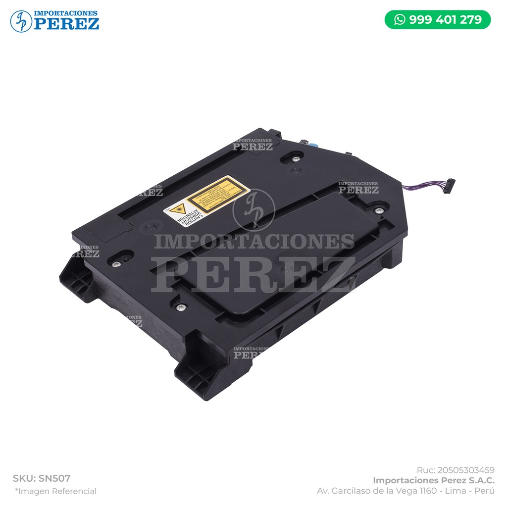 Unidad Laser (OPTICAL WRITING UNIT:D197/D198/D199 - LASER UNIT) - SEMI-NUEVO [Original - Ricoh]