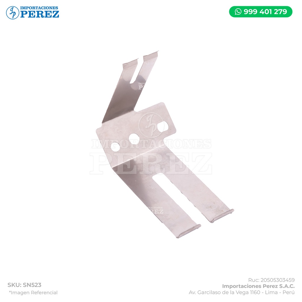 Placa Tierra Bandeja Papel (GROUND PLATE) - SEMI-NUEVO [Original - Konica Minolta]