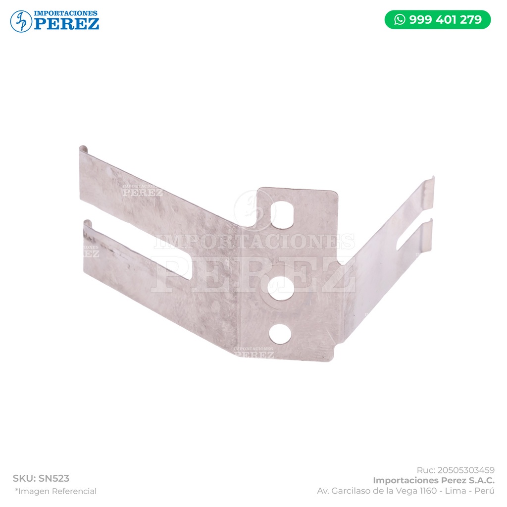 Placa Tierra Bandeja Papel (GROUND PLATE) - SEMI-NUEVO [Original - Konica Minolta]