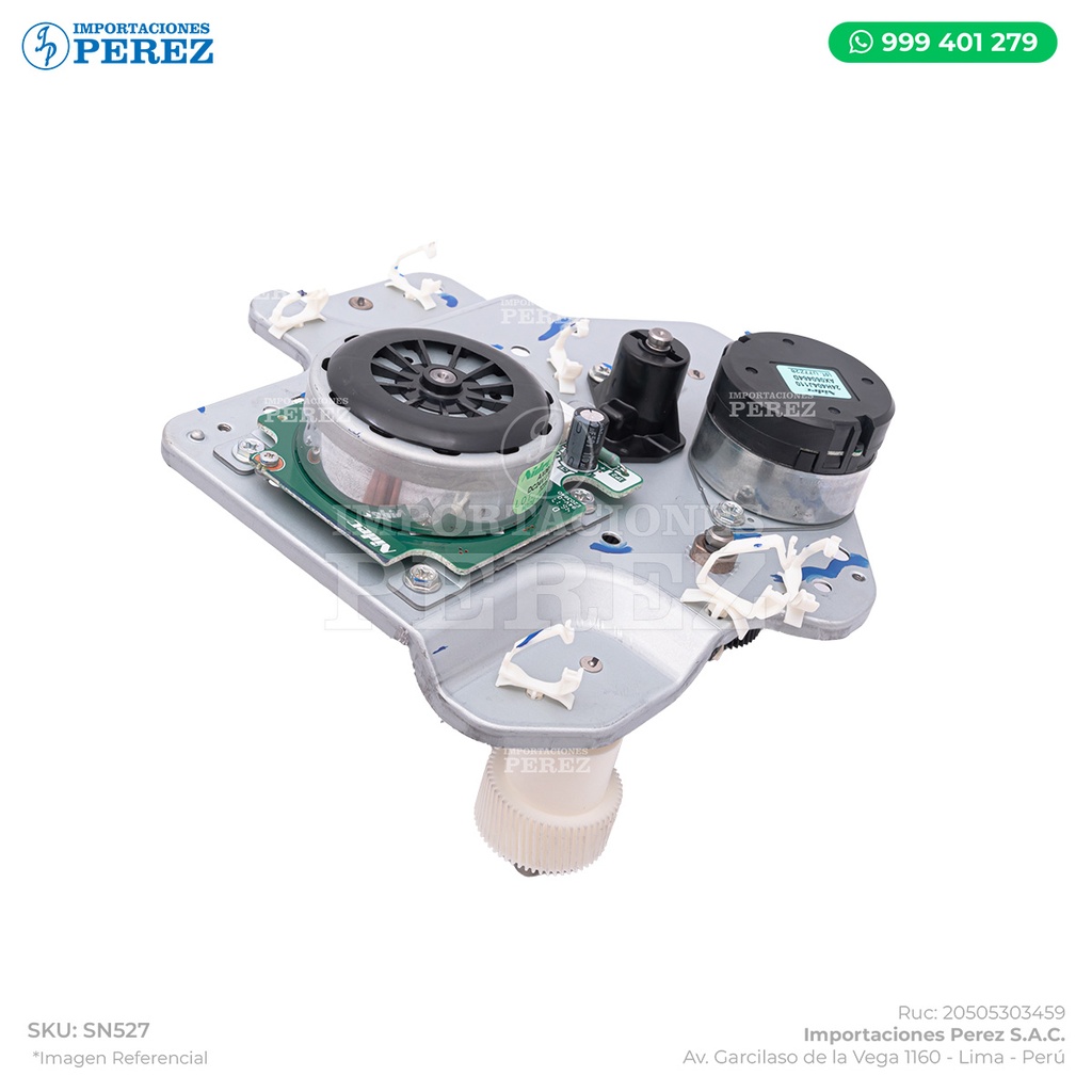 Bloque Acople Completo con Motor de Unidad Fusor (DRIVE UNIT:FUSING/PAPER EXIT UNIT:ASSY) - SEMI-NUEVO [Original - Ricoh]