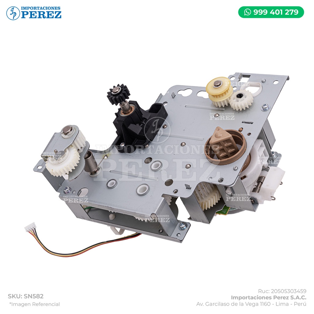 Bloque Piñones con Motores (DRIVE SECTION) - SEMI-NUEVO [Original - Konica Minolta]