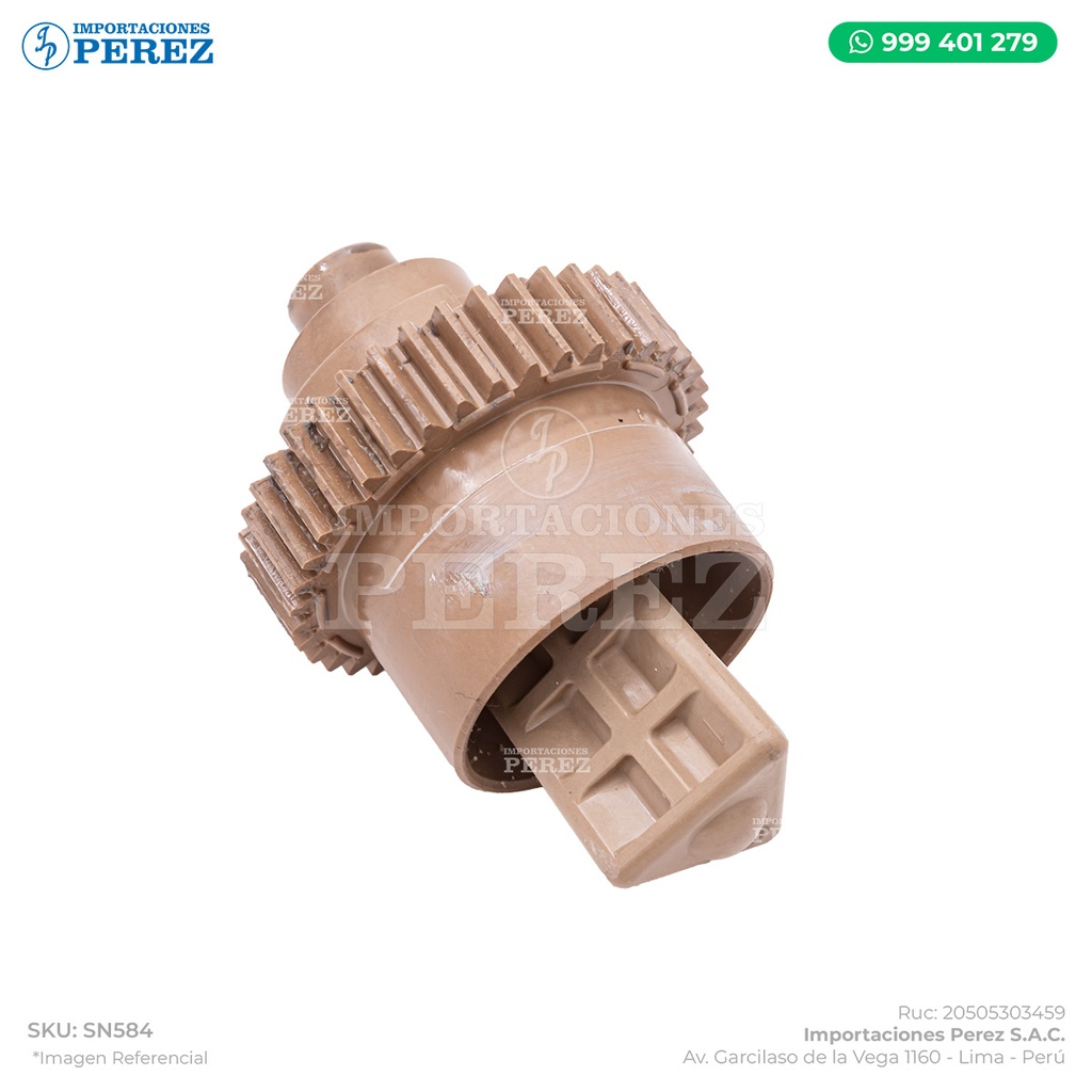 Gear 39T del Drive Section Fusor (GEAR 39T) - SEMI-NUEVO [Original - Konica Minolta]