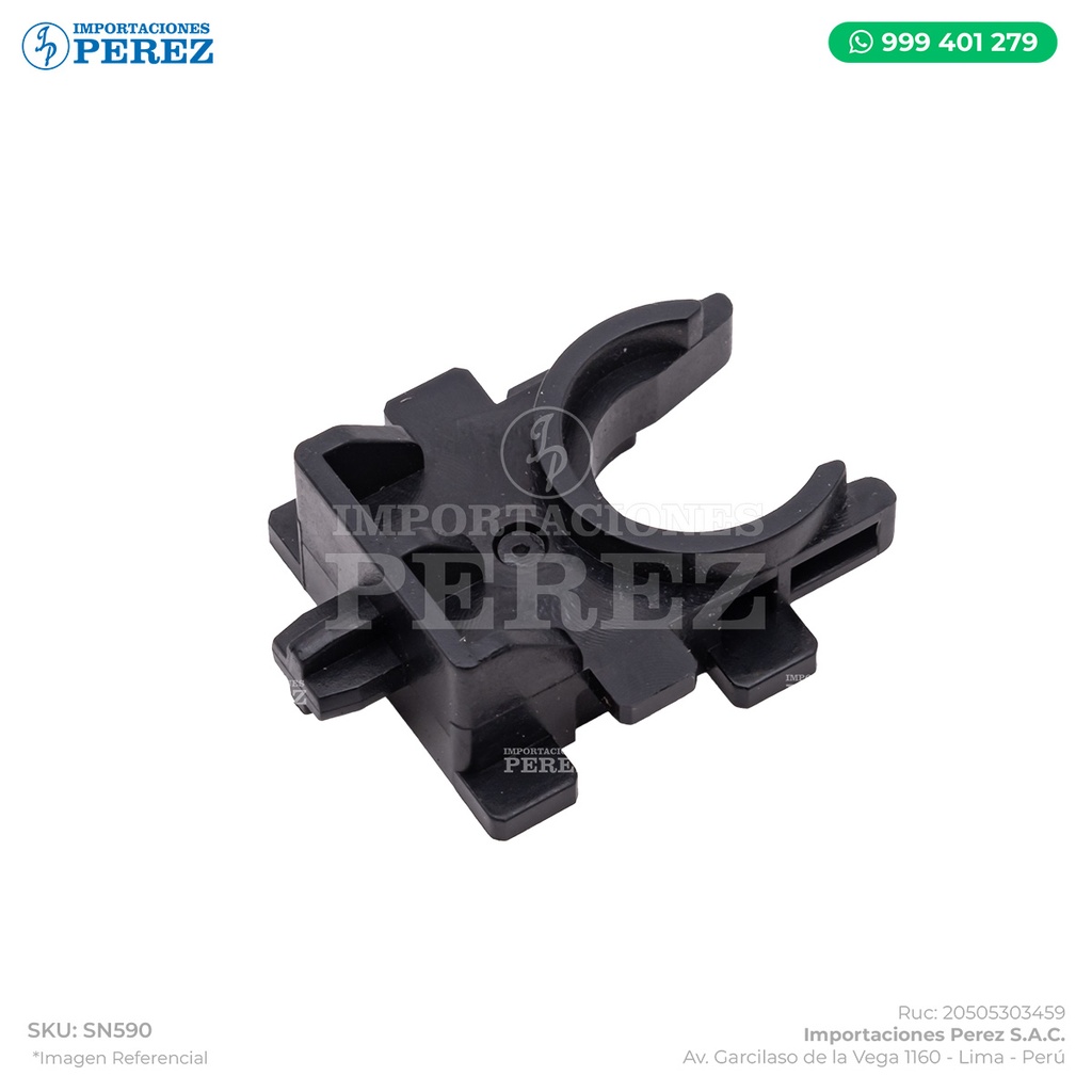 Gancho de Transferencia Rear Negro (TRANSFER HOLDER /2) - SEMI-NUEVO [Original - Konica Minolta]