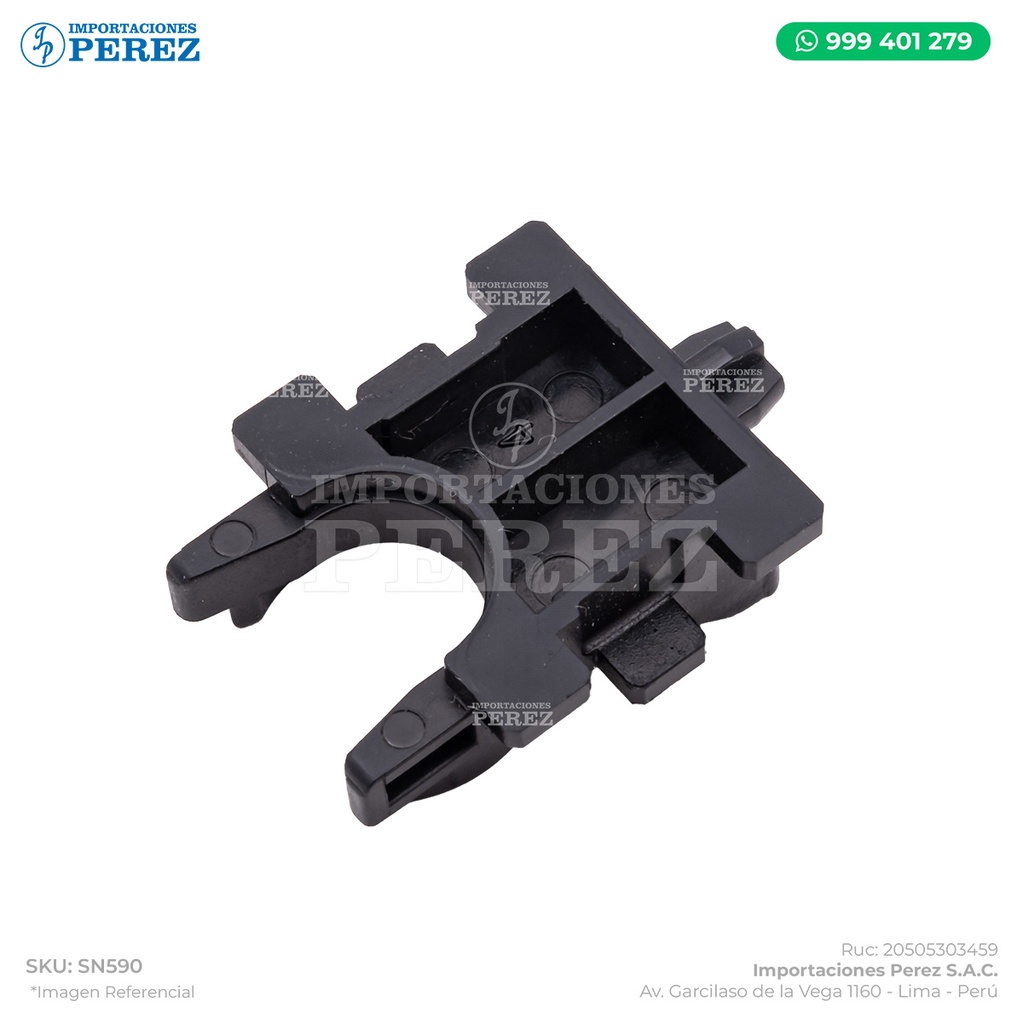 Gancho de Transferencia Rear Negro (TRANSFER HOLDER /2) - SEMI-NUEVO [Original - Konica Minolta]