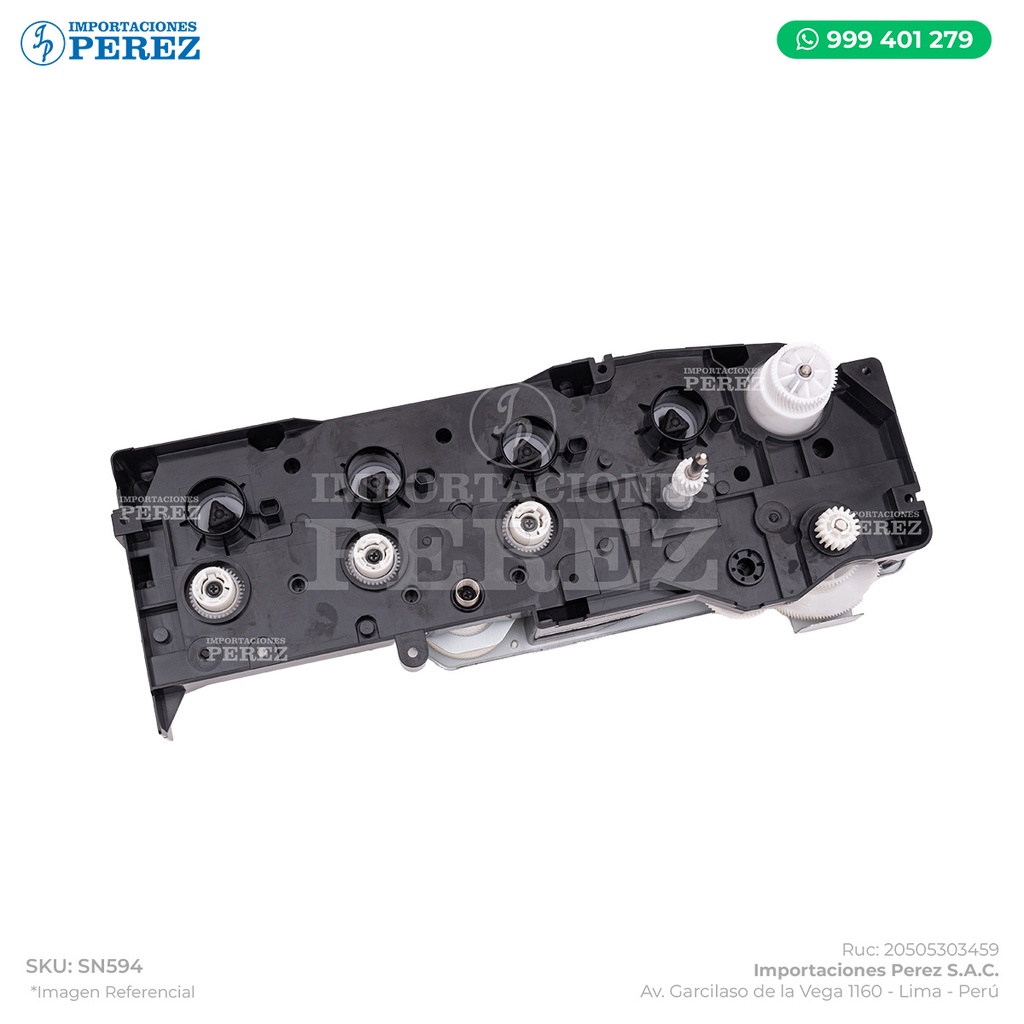 Bloque Principal SIN MOTORES (MAIN DRIVE ASSY) - SEMI-NUEVO [Original - Konica Minolta]