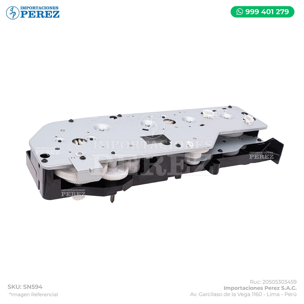 Bloque Principal SIN MOTORES (MAIN DRIVE ASSY) - SEMI-NUEVO [Original - Konica Minolta]