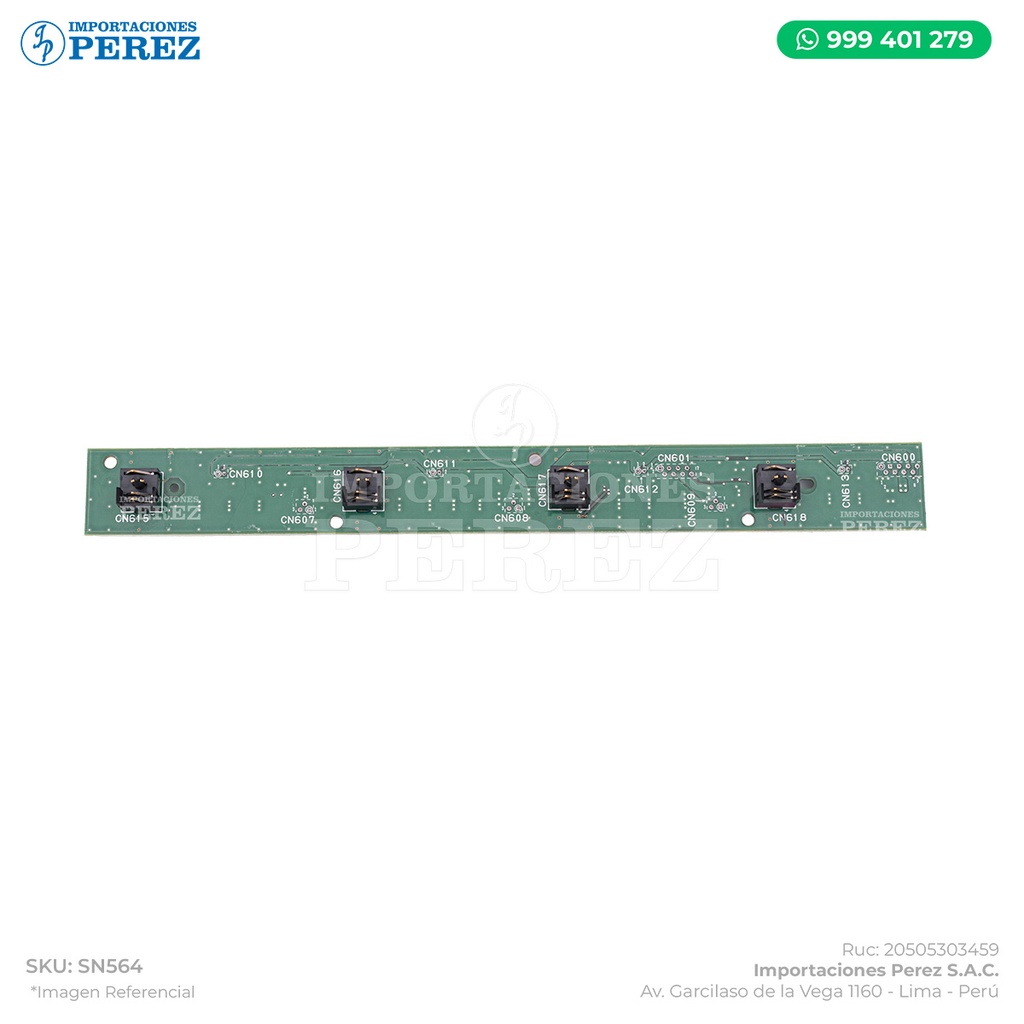 Tarjeta Contacto/Controladora de Toner (PCB:BRB:GRI-C2)- SEMI-NUEVO [Original - Ricoh]