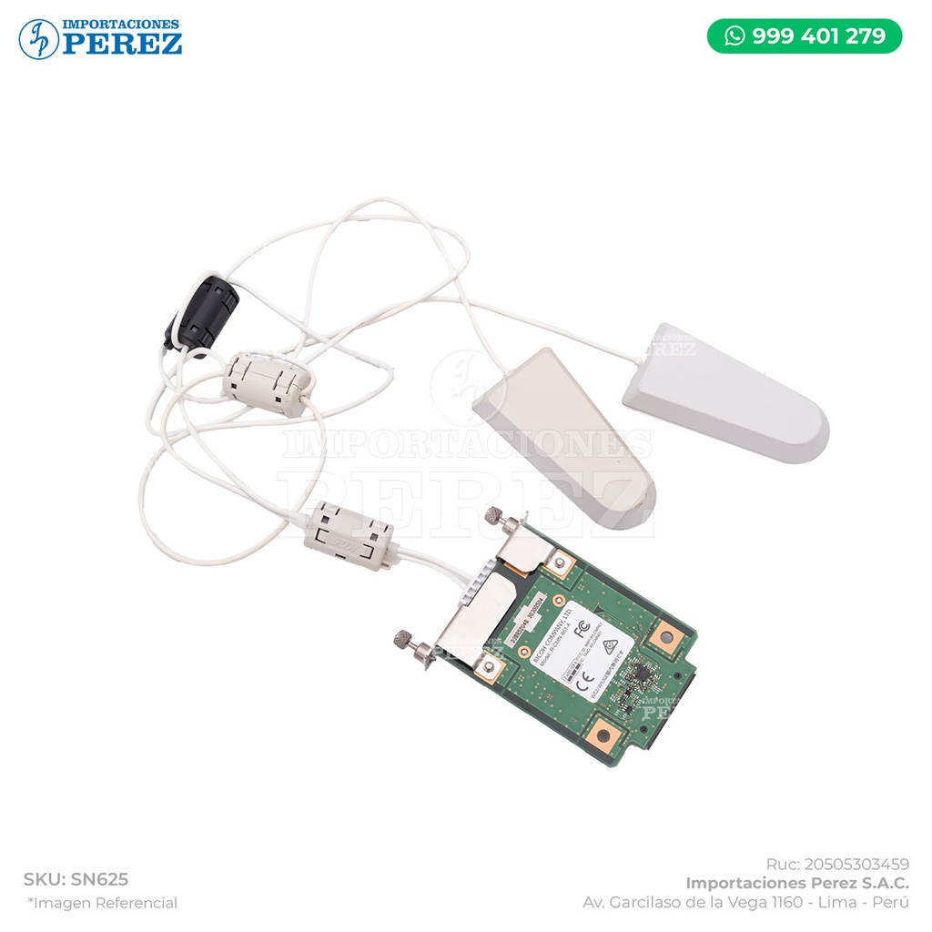 Tarjeta Red Inalámbrica (IEEE 802.11a/g/n INTERFACEUNIT TYPE M19) - SEMI-NUEVO [Original - Ricoh]