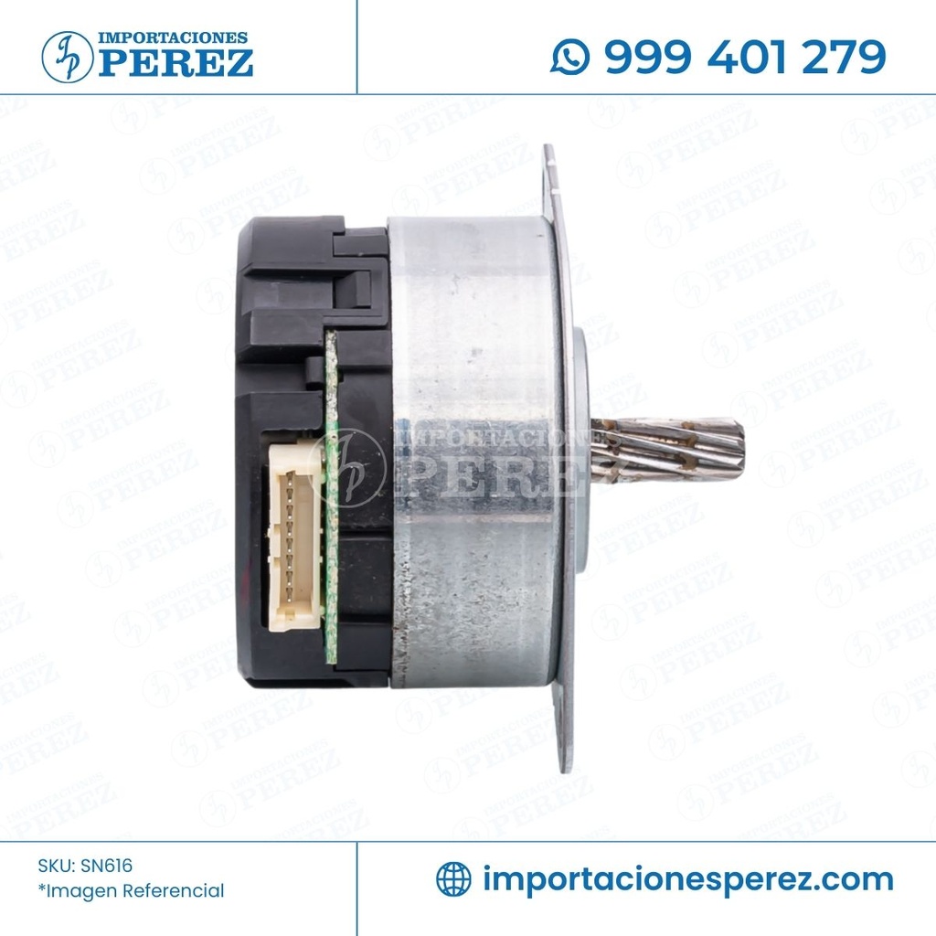 Motor Dúplex 10w (DC MOTOR:ENCODER:NO:10W:GEAR:BRUSHLESS) - SEMI-NUEVO [Original - Ricoh]