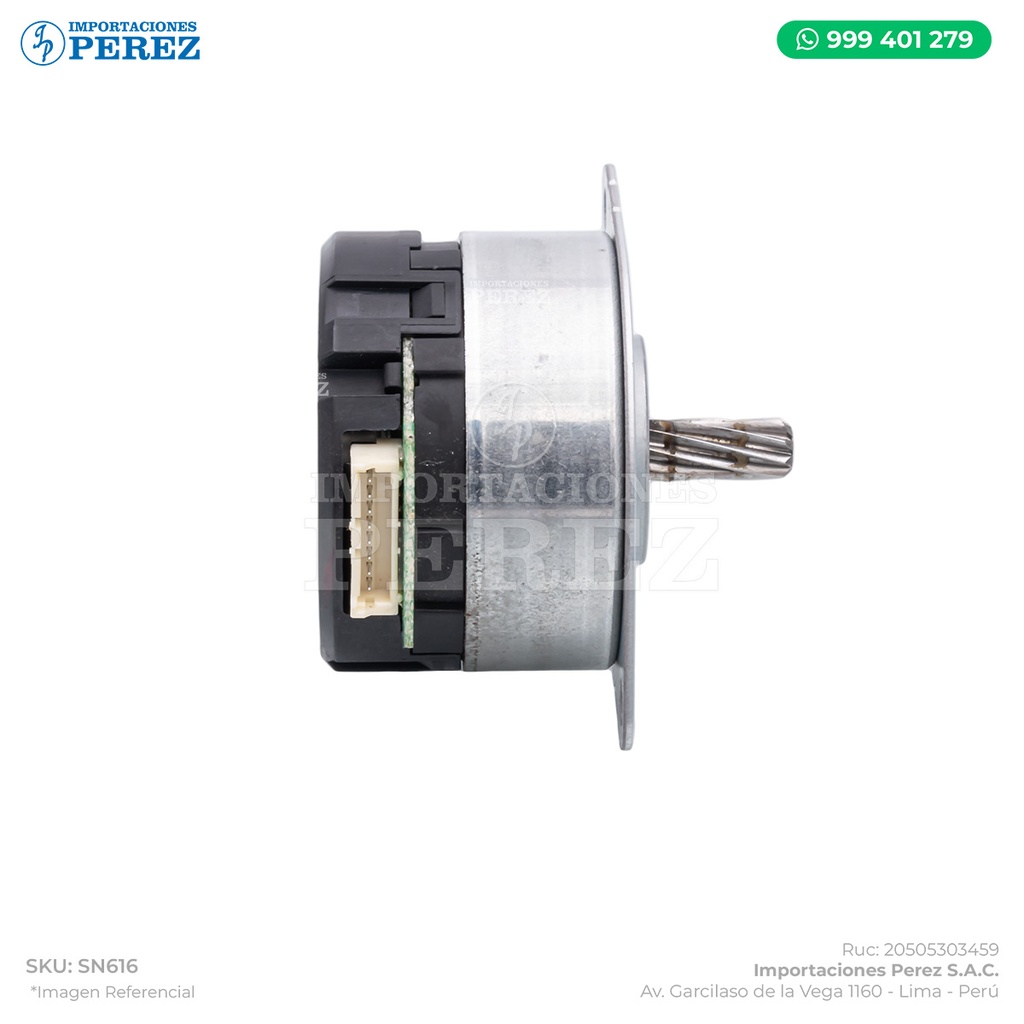 Motor Dúplex 10w (DC MOTOR:ENCODER:NO:10W:GEAR:BRUSHLESS) - SEMI-NUEVO [Original - Ricoh]