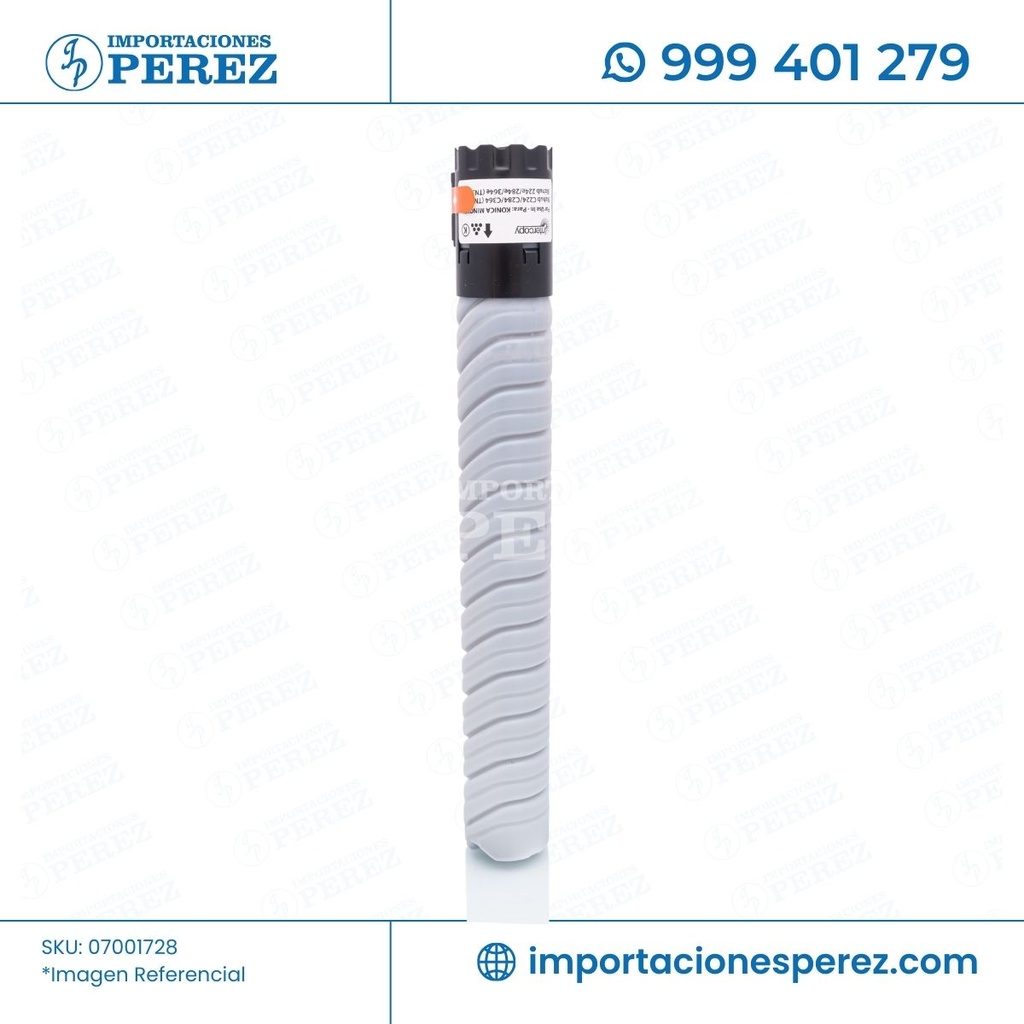 Toner Cartucho Black Konica Minolta [Intercopy] (547g) (Tn321K) 