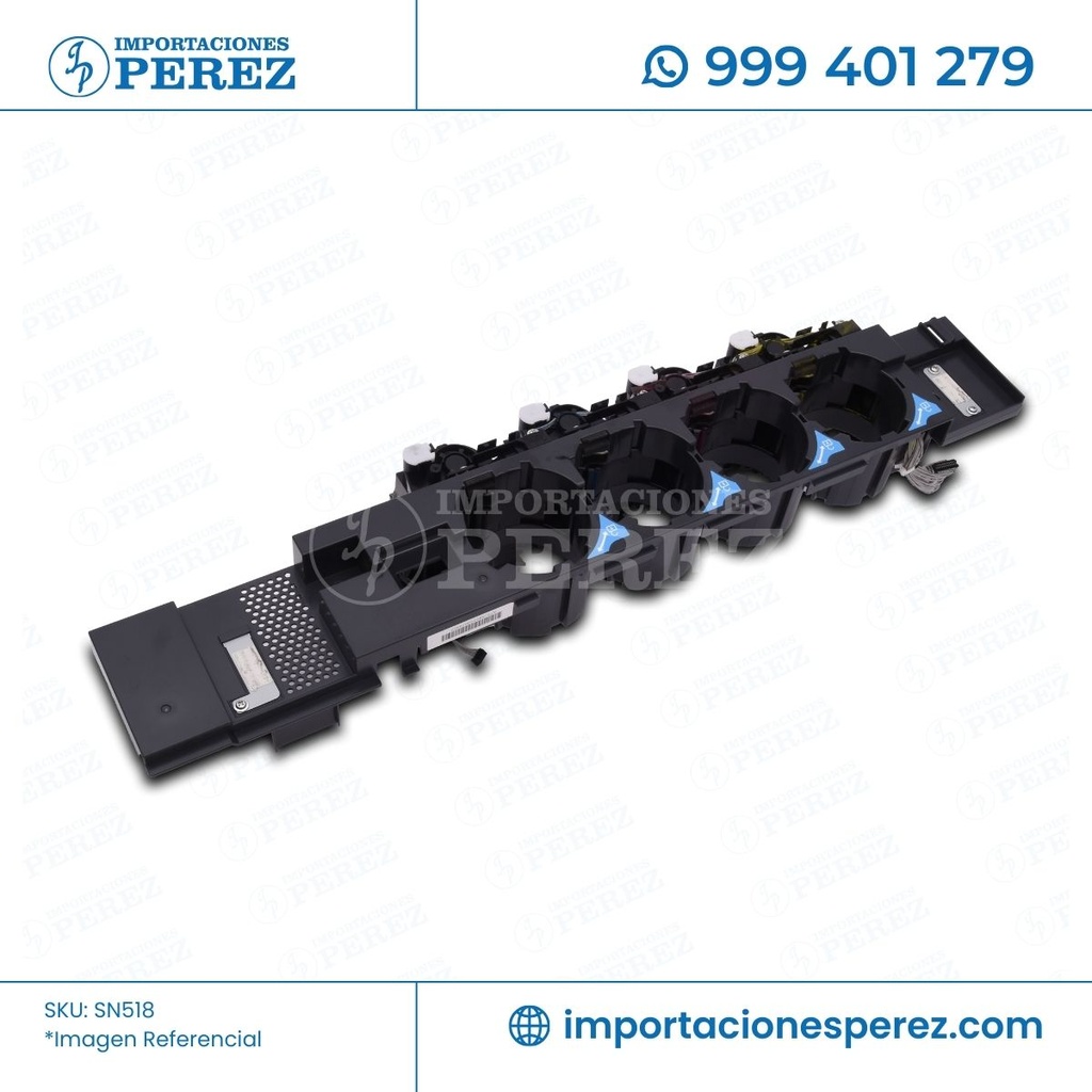 Bloque/Carcasa Alimentación Toner KMCY Completo  (TONER SUPPLY SECTION)  - SEMI-NUEVO [Original - Konica Minolta]