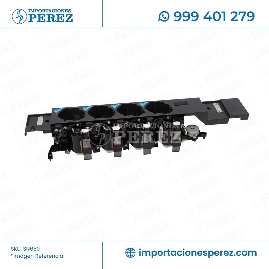 Bloque/Carcasa Alimentación Toner K "Black" Completo  (SUB HOPPER ASSY) - SEMI-NUEVO [Original - Konica Minolta]