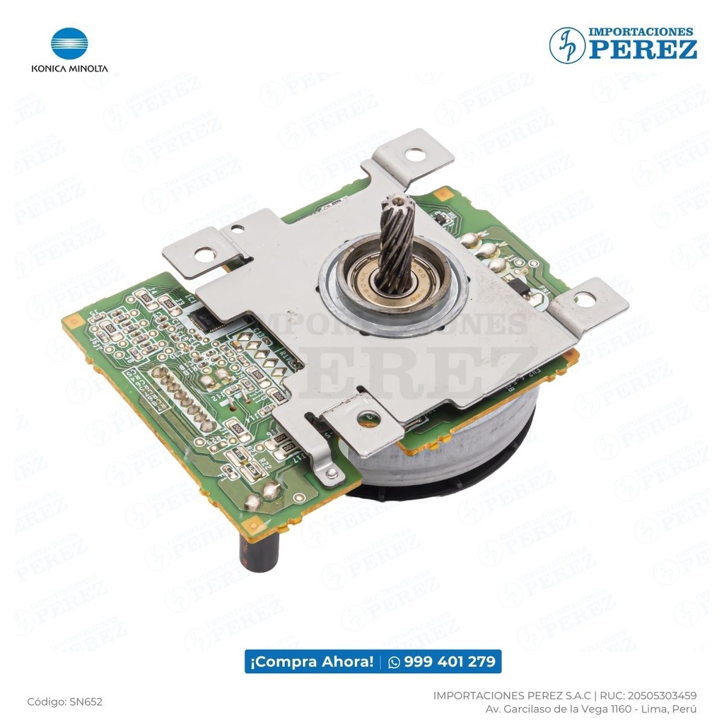 Motor Caja Negra (DC BRUSHLESS MOTOR /40) - SEMI-NUEVO [Original - Konica Minolta]