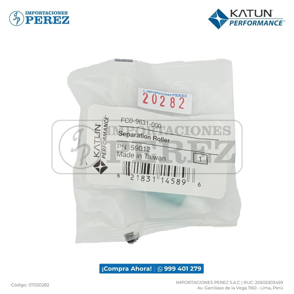 Rueda ADF Separación Roller [Katun Performance]