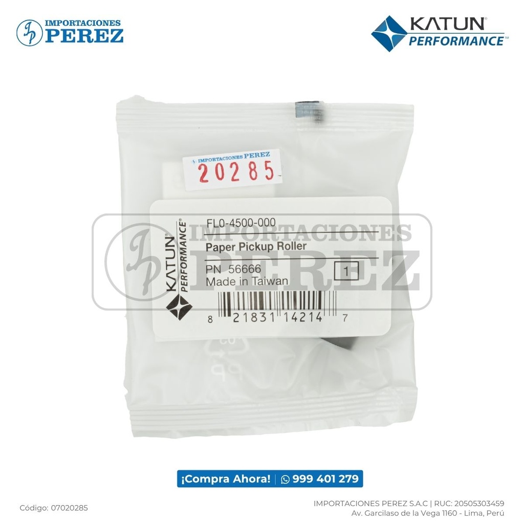 Rueda Bandeja Pickup Roller [Katun Performance]
