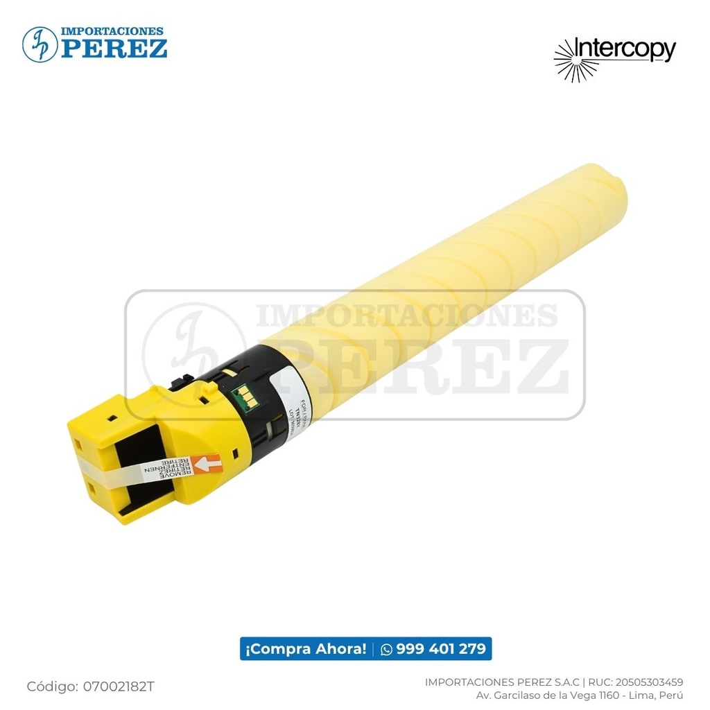 Toner Cartucho Yellow Konica Minolta [Intercopy] Tn328Y/Tn328Y 498g 