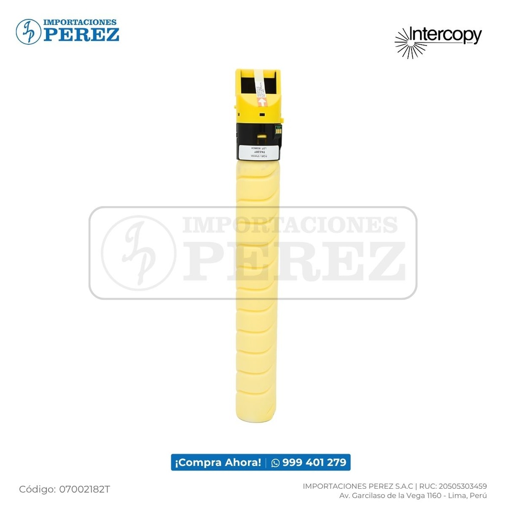 Toner Cartucho Yellow Konica Minolta [Intercopy] Tn328Y/Tn328Y 498g 