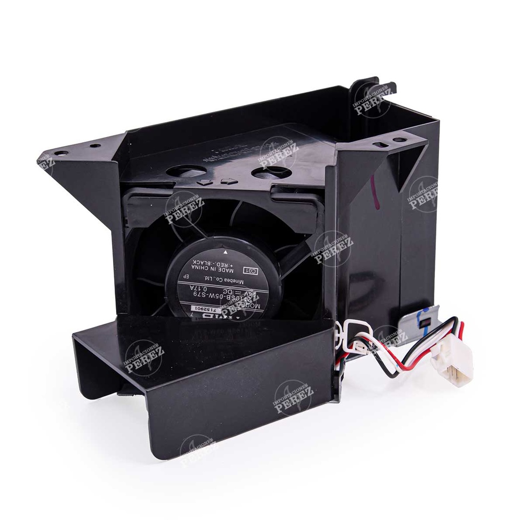 Ventilador 24v - 0.17A c/base de Fuente Poder (DC Power Supply) - SEMI-NUEVO [Original - Ricoh]