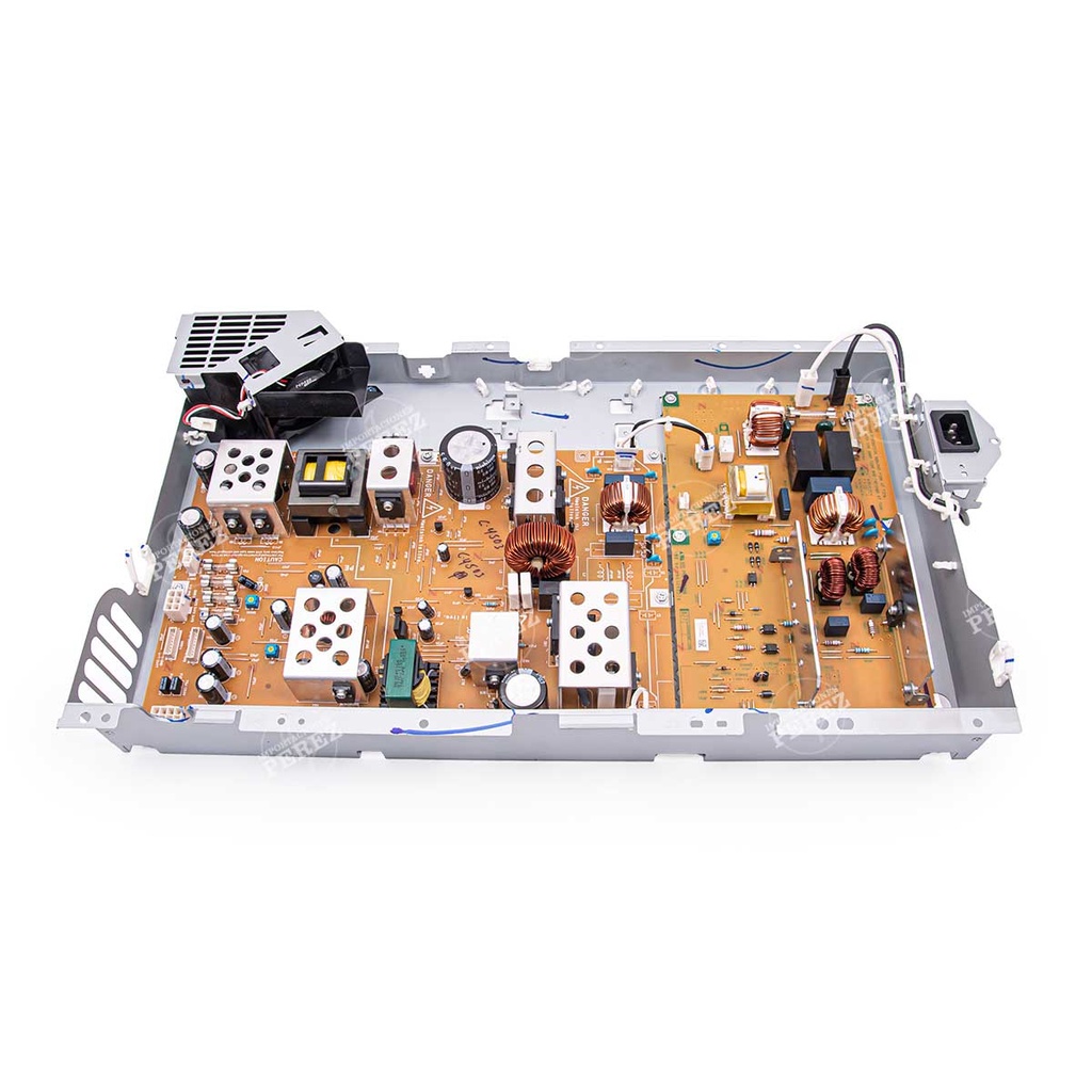 Bloque/Módulo Completo Fuente Poder 110v (DC Power Supply D148/D149/D150 450.3W) + Controladora Tarjeta Fuente Poder 110v (AC Control Board D148/D149/D150) + Ventilador 24v - 0.17A c/base - SEMI-NUEVO [Original - Ricoh]