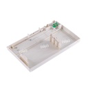 Tapa Frontal Blanca c/luz led (Debajo del Panel) - SEMI-NUEVO [Original - Konica Minolta]