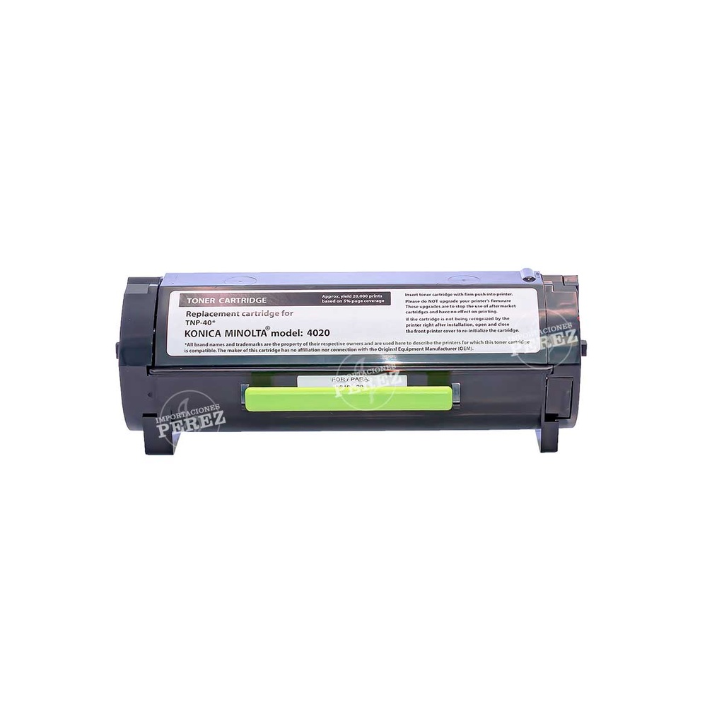 Toner Cartucho [Intercopy] 110v Black (Tnp40/42) 