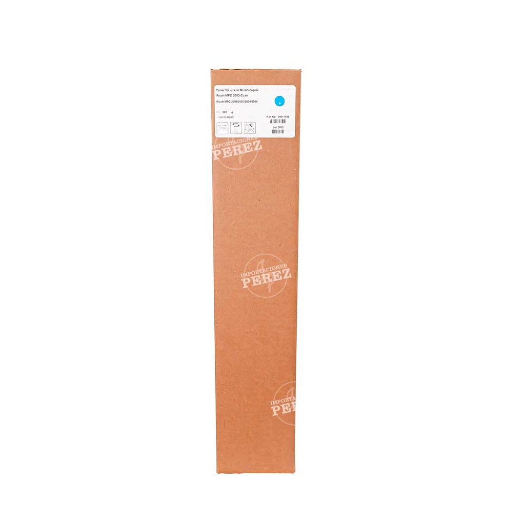 Toner Cartucho [Image] Cyan (202g) (Type MpC2503) 