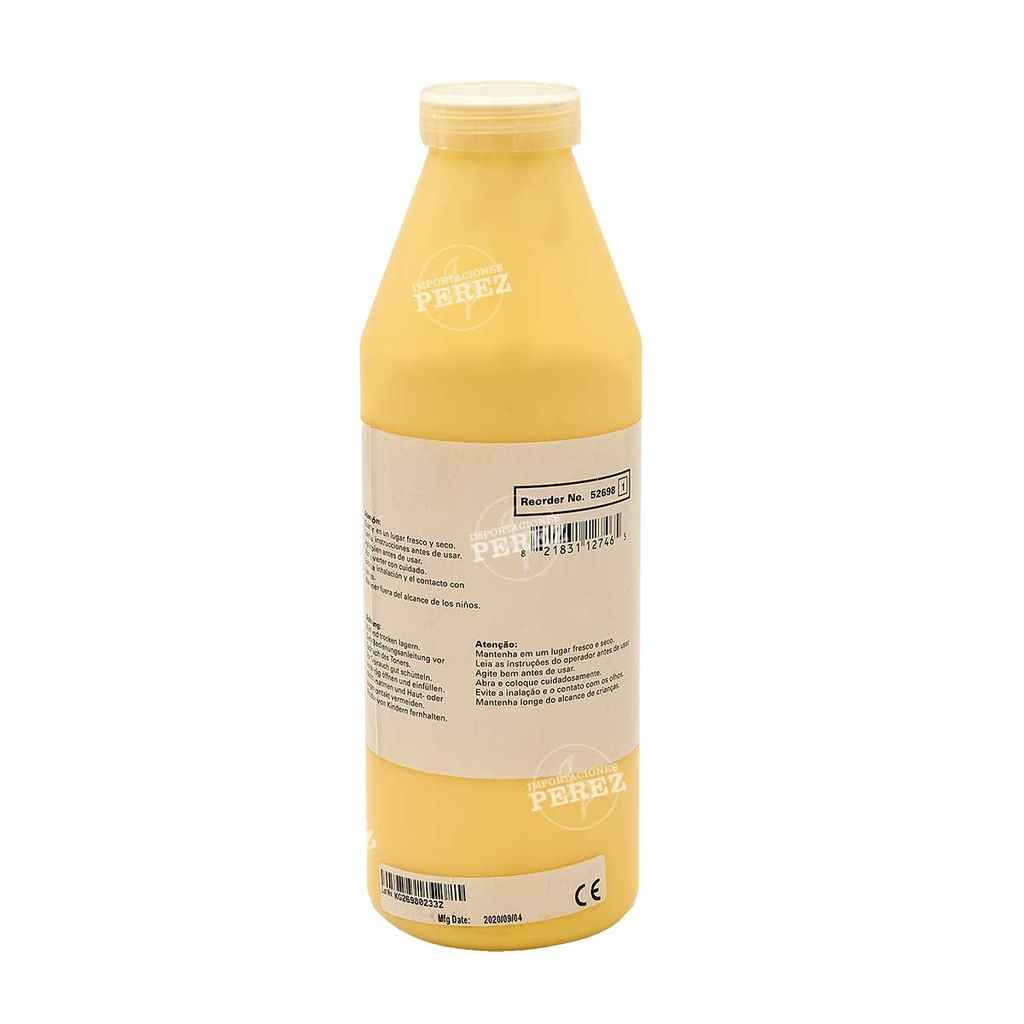 Toner Recarga [KATUN] Yellow (437g) Color Konica Minolta