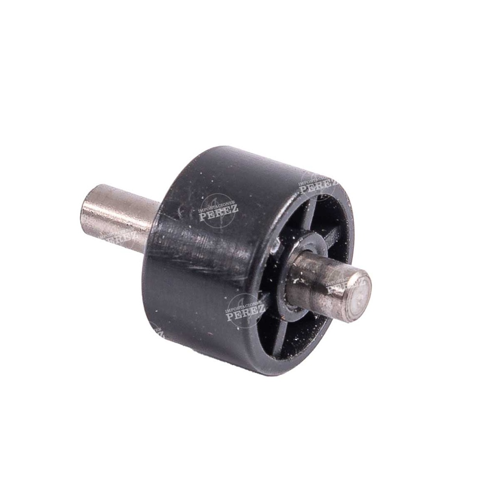 Roll Negro c/pin de Guía Salida Papel (Encima Puerta Lateral Derecho) - SEMI-NUEVO [Original - Konica Minolta]