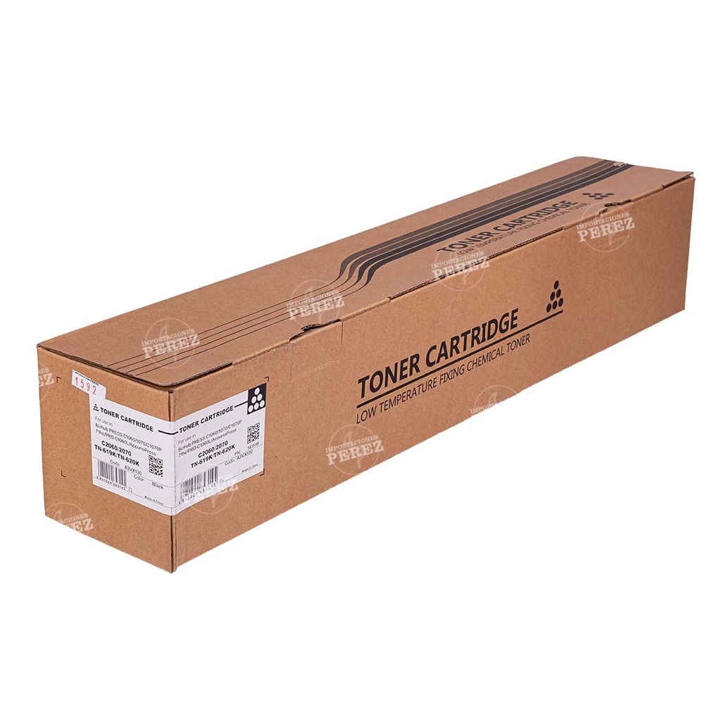 Toner Cartucho Black TN619K/TN620K 1200g [Cet]