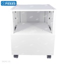 Base/Mueble/Gabinete Metálico (45 x 46.3 x 55.5) mm LargoxArchoxAlto de Fotocopiadora - SEMI-NUEVO [Original - Ricoh]