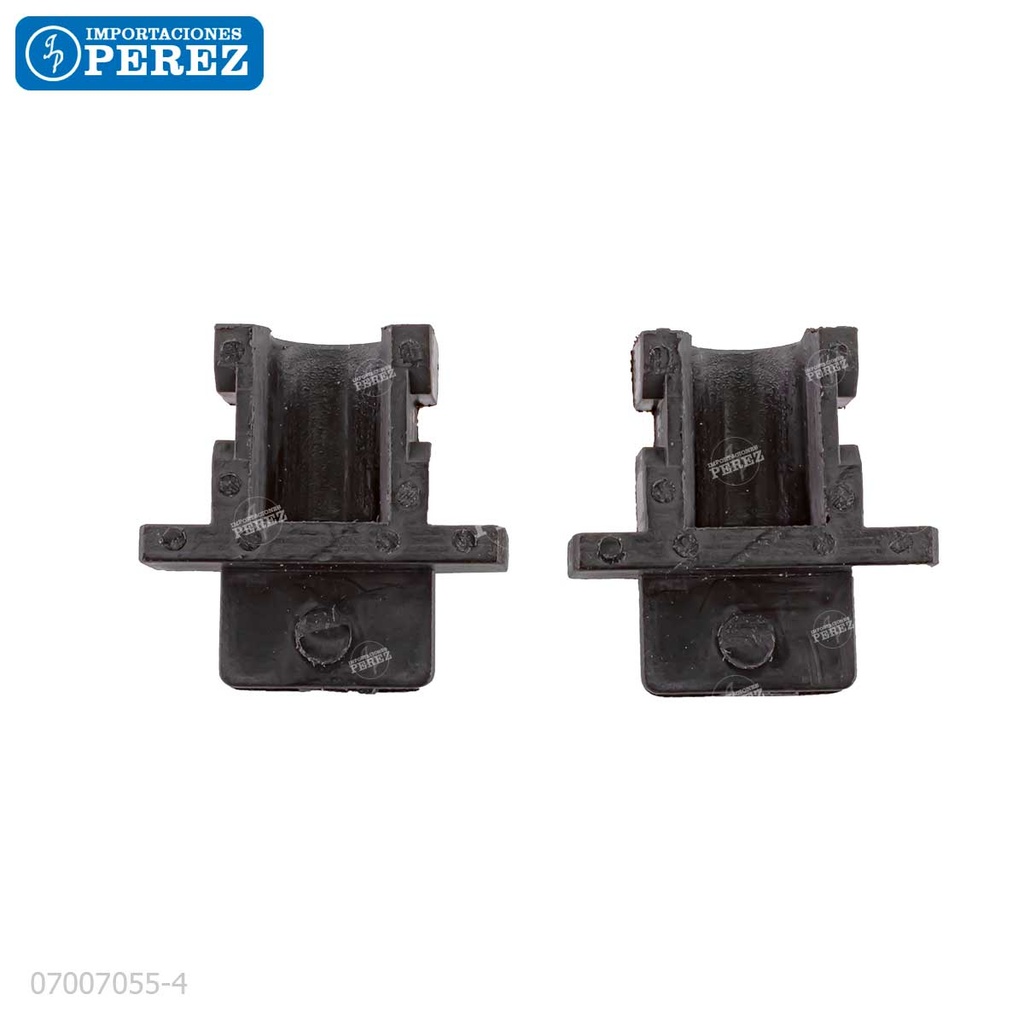 Bocina [Cet] (Kit x02) Negro (Rodillo Calor) 