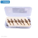 Uña [Cet] (Kit x02) c/ Resorte Plomo (Rodillo Calor) 