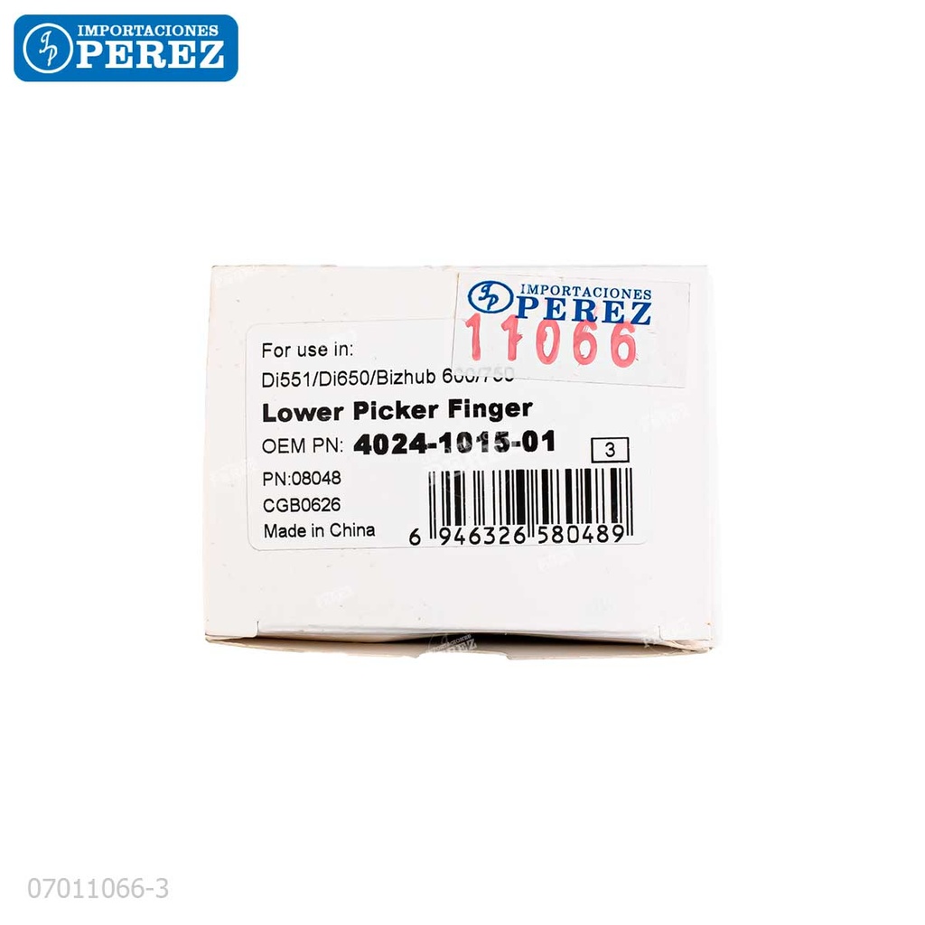 Uña [Cet] Plomo (Rodillo Presión) 