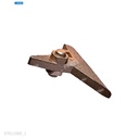 Uña [Katun Perfomance] Caramelo c/resorte (Rodillo Calor) 