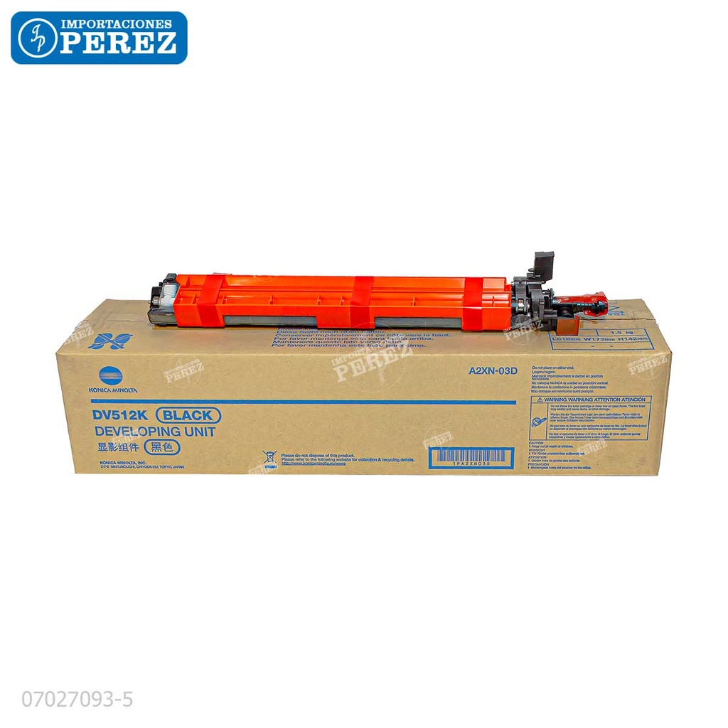 Unidad Revelado Black [Konica Minolta - Original] (DV512K) Con Revelador