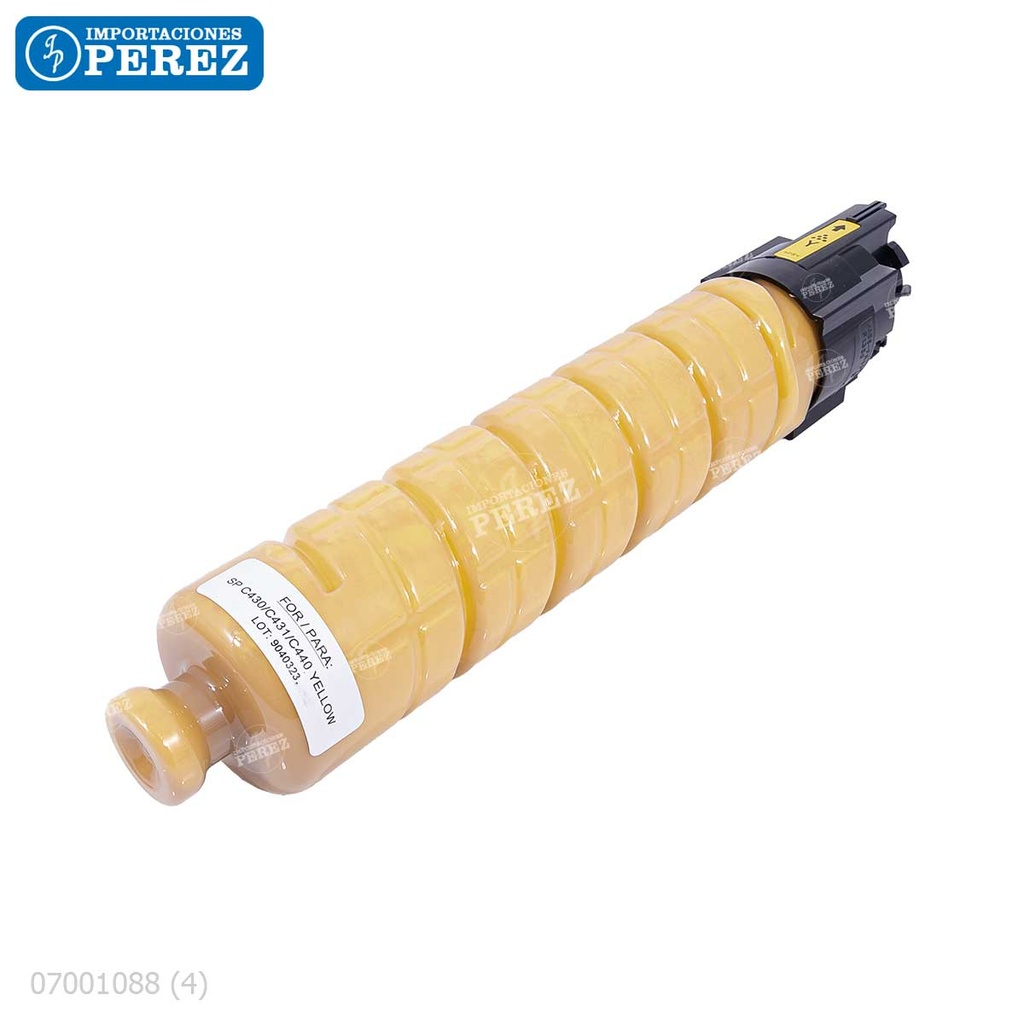 Toner Cartucho Yellow SP-C430A [Intercopy] (360g)