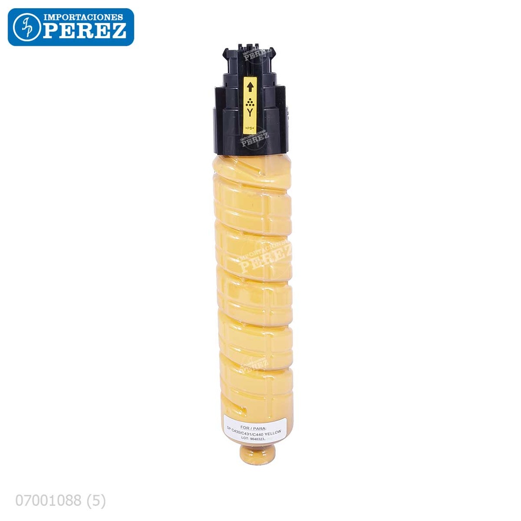 Toner Cartucho Yellow SP-C430A [Intercopy] (360g)