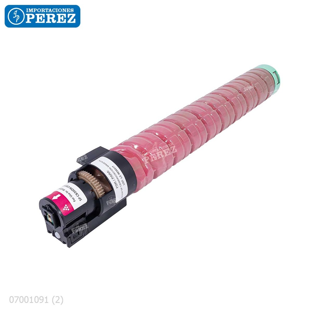 Toner Cartucho Magenta SP-C830DN [Intercopy] (-g)