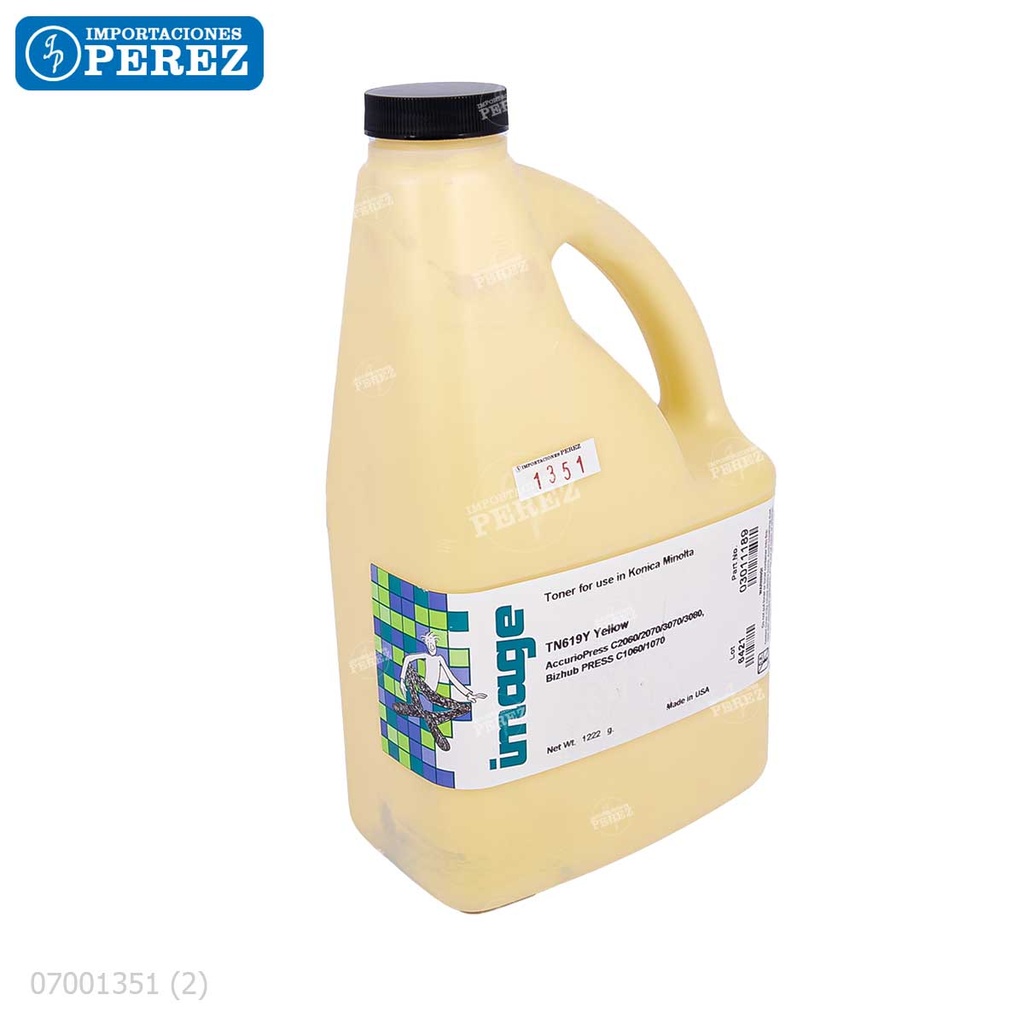 Toner Recarga Yellow TN619Y [Image] (1222g)