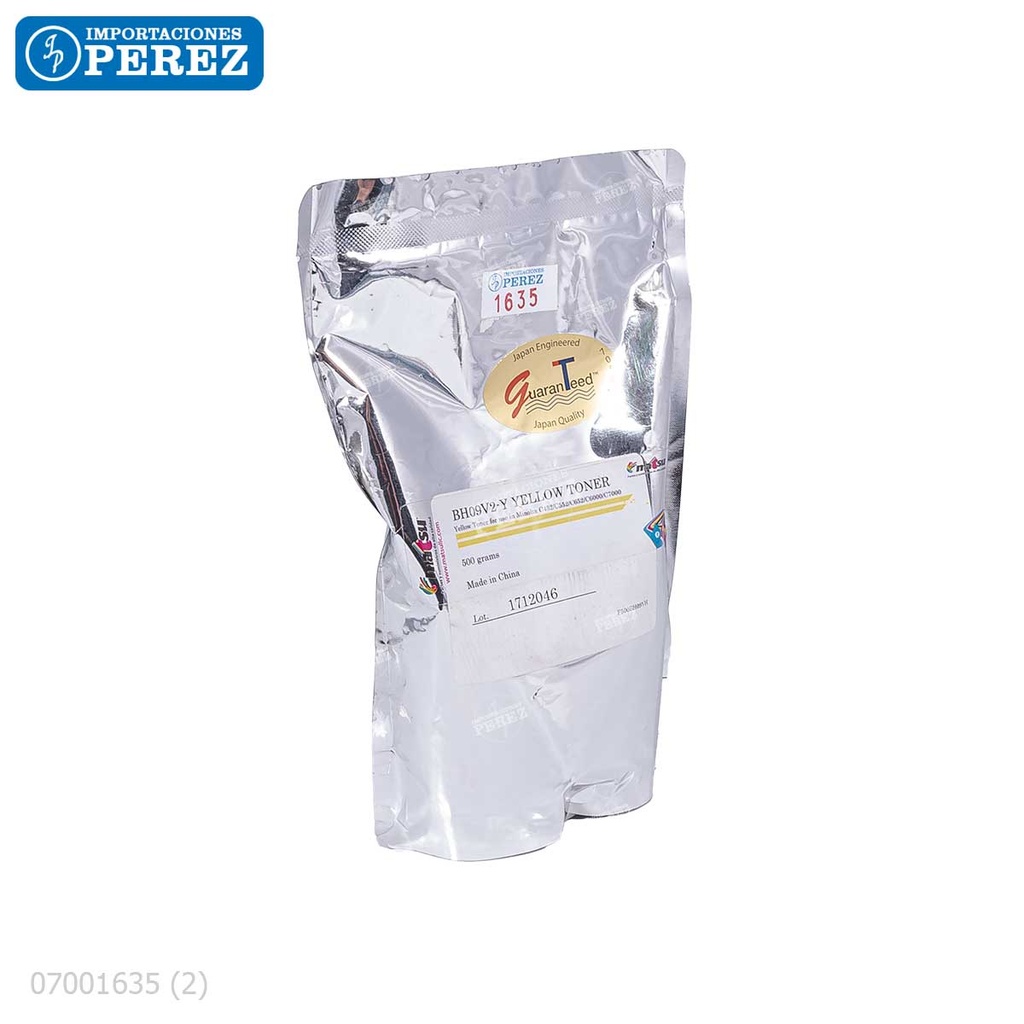 Toner Recarga [MATSU] Yellow (500g) Color Konica Minolta