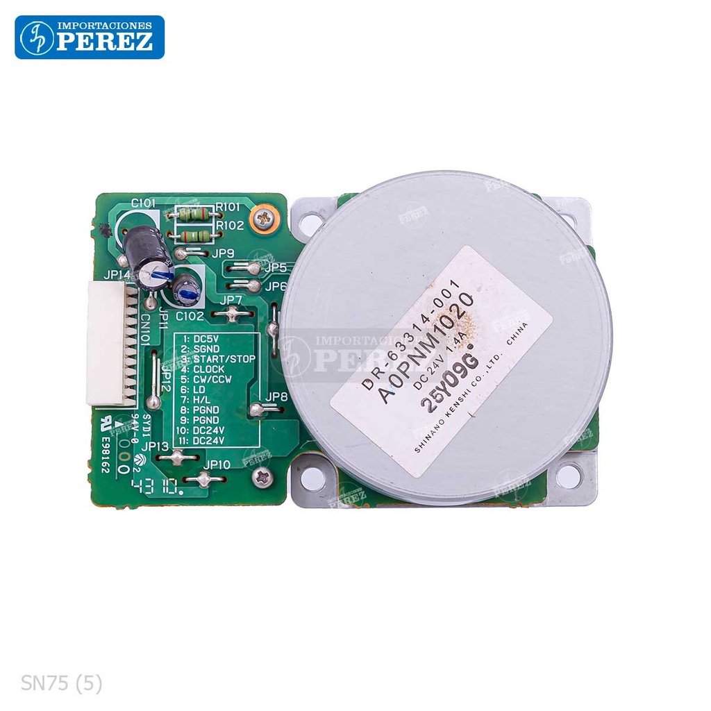 Motor Toner/Drive 24V - 1.4A  (DC Brushless motor /20) - SEMI-NUEVO [Original - Konica Minolta]