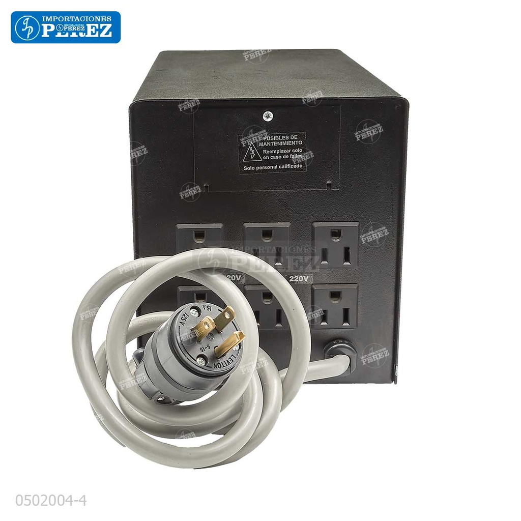 Estabilizador 3000w [E&F] - (220v a 220v) Nacional ***garantía de 03 meses***