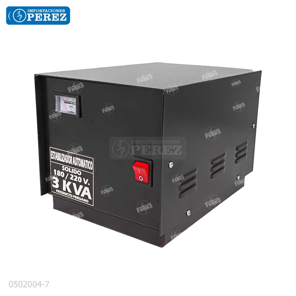 Estabilizador 3000w [E&F] - (220v a 220v) Nacional ***garantía de 03 meses***