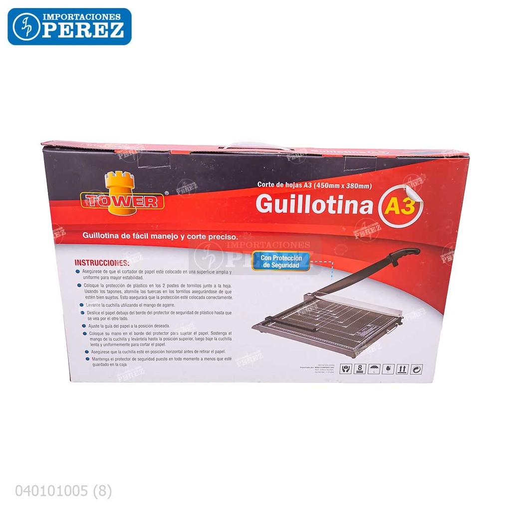 Guillotina A3 [Tower] (Capacidad 10 hojas)