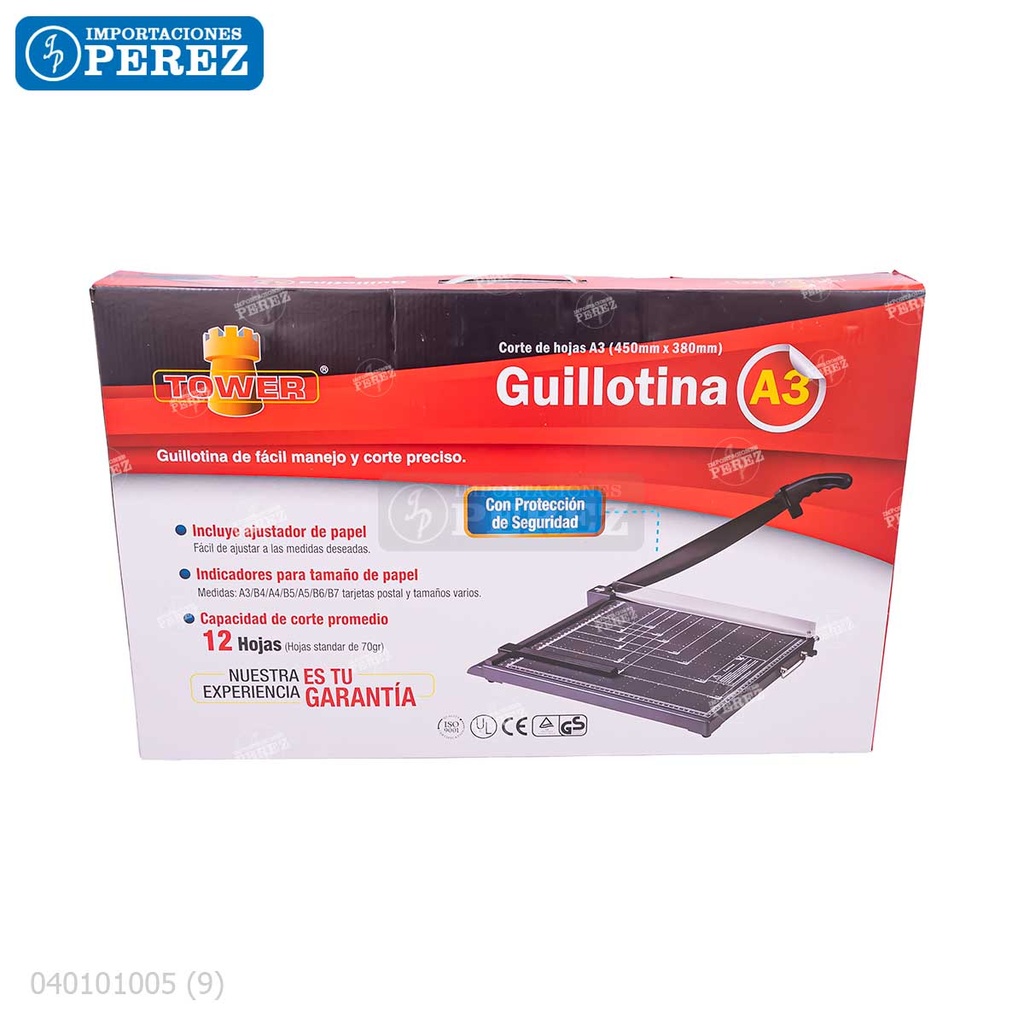 Guillotina A3 [Tower] (Capacidad 10 hojas)