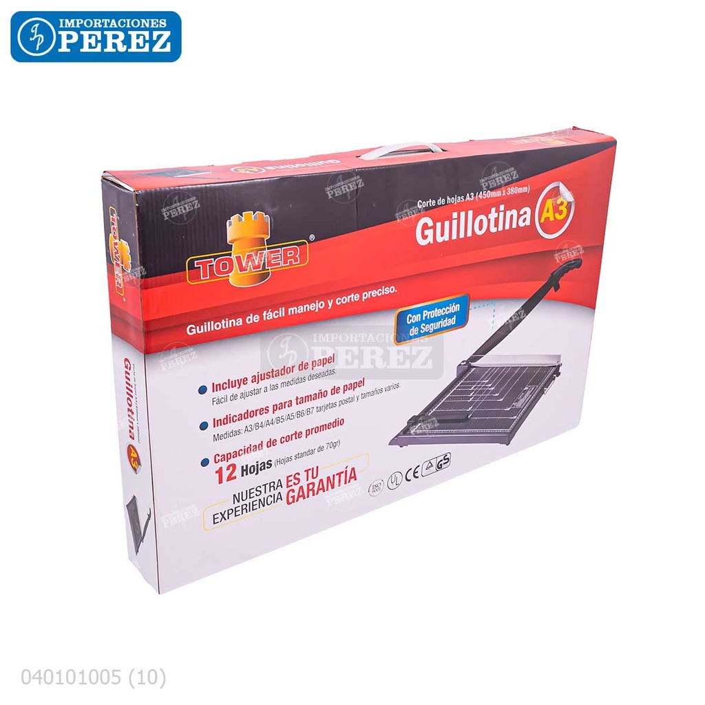 Guillotina A3 [Tower] (Capacidad 10 hojas)